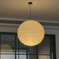 Wabi Japandi Sabi Round Pendant Light E27 LED Hanging Cozy Lamp