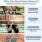 Pair 2026 – Full Leg Compression Sleeve Long Knee Support for Cycling Hiking Basketball