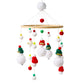 Mobile Baby Wooden Crib Hanging Toy Newborn Nursery Fall 2025 Soothing Music Developmental Gift