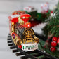 Christmas Train Kit with Sound & Light - Educational Toy for Kids, Festive Holiday Gift