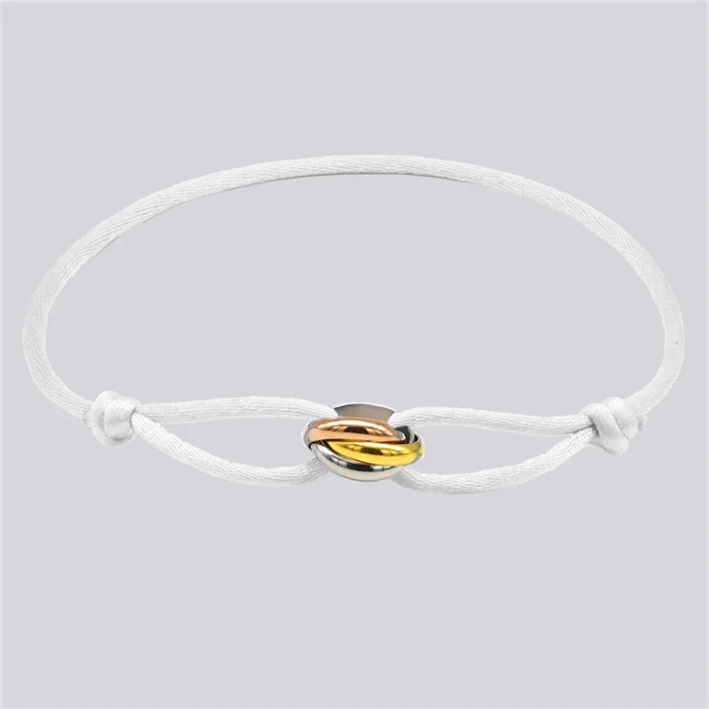Bracelet Rope Chain Wrap Bracelet Flexible Unisex Jewelry 3 Metal Buckle Fall 2026 Trend Gift