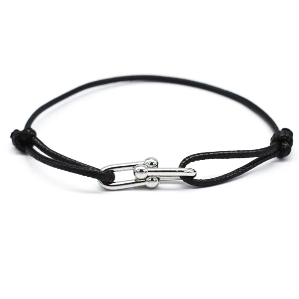 Bracelet Rope Chain Wrap Bracelet Flexible Unisex Jewelry 3 Metal Buckle Fall 2026 Trend Gift