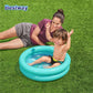 Inflatable Backyard Swimming Pool for Kids, 8ft Travel-Friendly Summer Play Pool with Sturdy PVC and Bright Colors