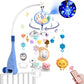 Mobile Crib Remote Music Light Newborn Sensory Toys