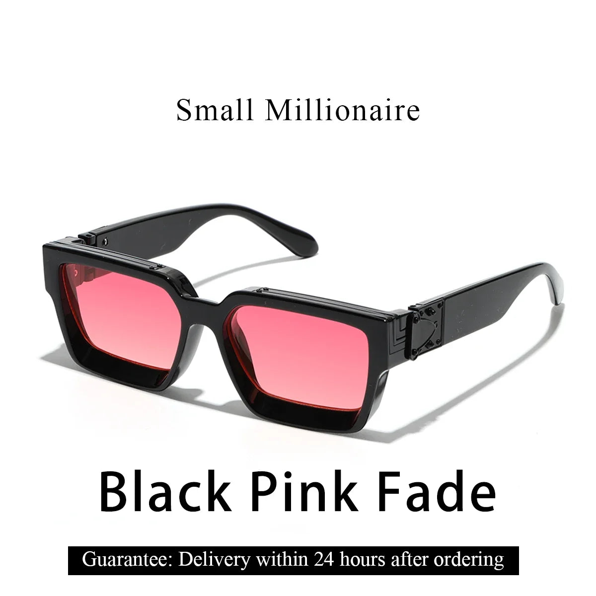 Sunglasses Black Retro Square Shades Deluxe Fashion Eyewear Fall 2026 Trend Gift Idea