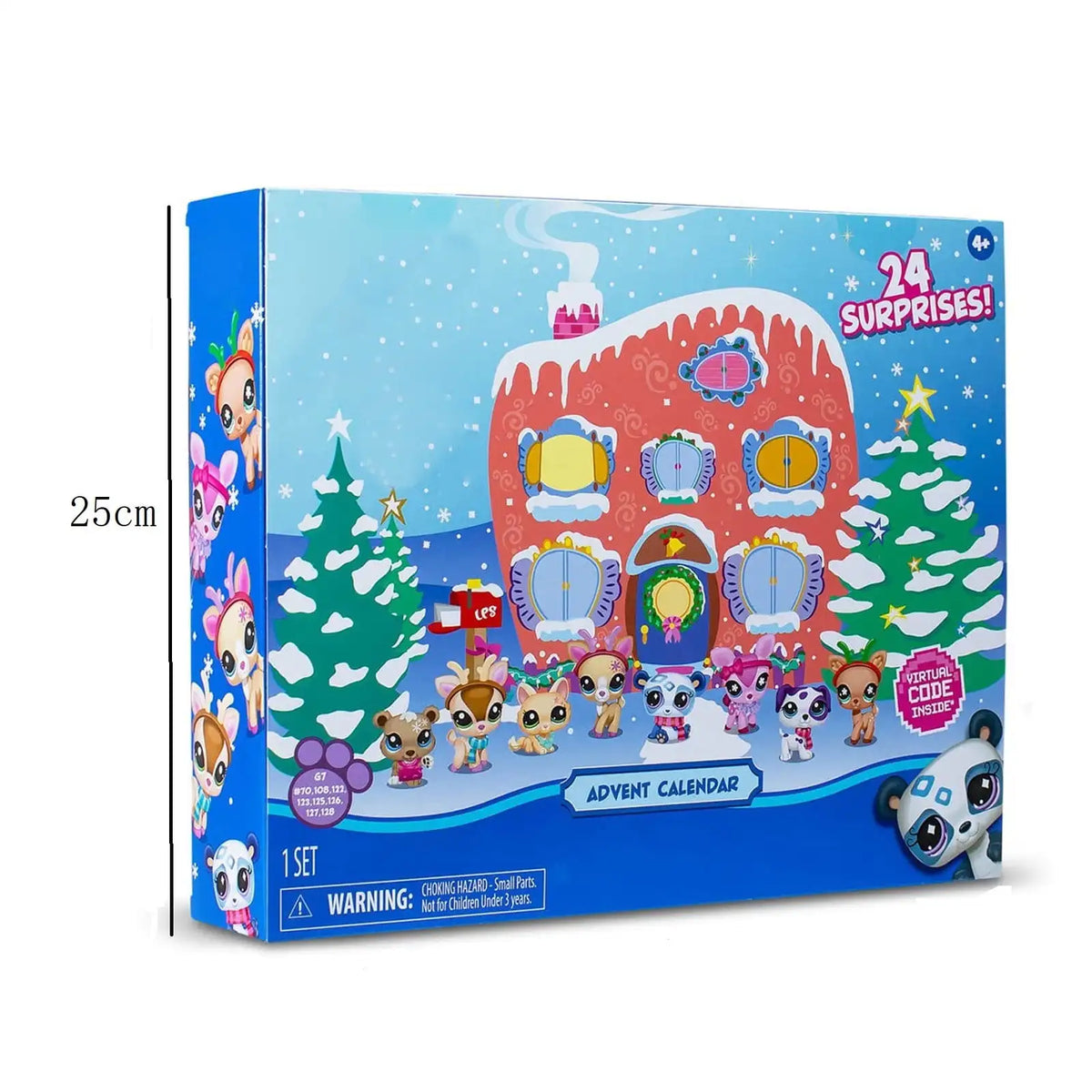 Calendar Advent Little Pets 24 Mystery Figures Holiday