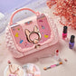 Kids Makeup Kit Washable Non-Toxic Pretend Play Cosmetic Kit Viral Fall 2025 Gift