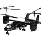 Helicopter RC Drone Altitude Hold Ready To Fly Tiltrotor Style Fall 2025 Gift LED Lights 3D Flips