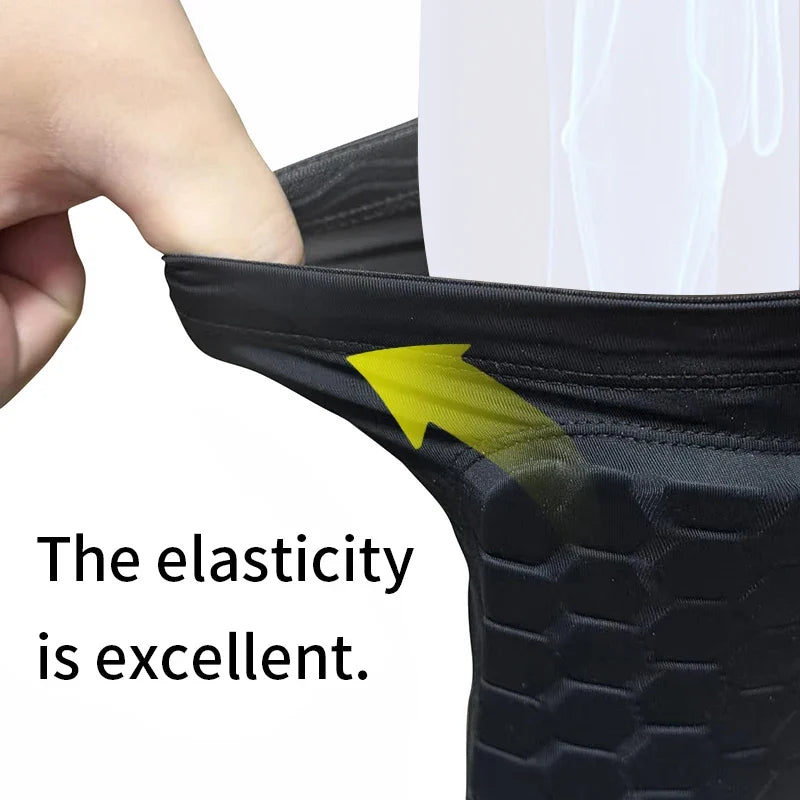 Football Shin Guard Sleeve Covers - Light Elastic Protective Leg Sleeves for Men Women and Teens