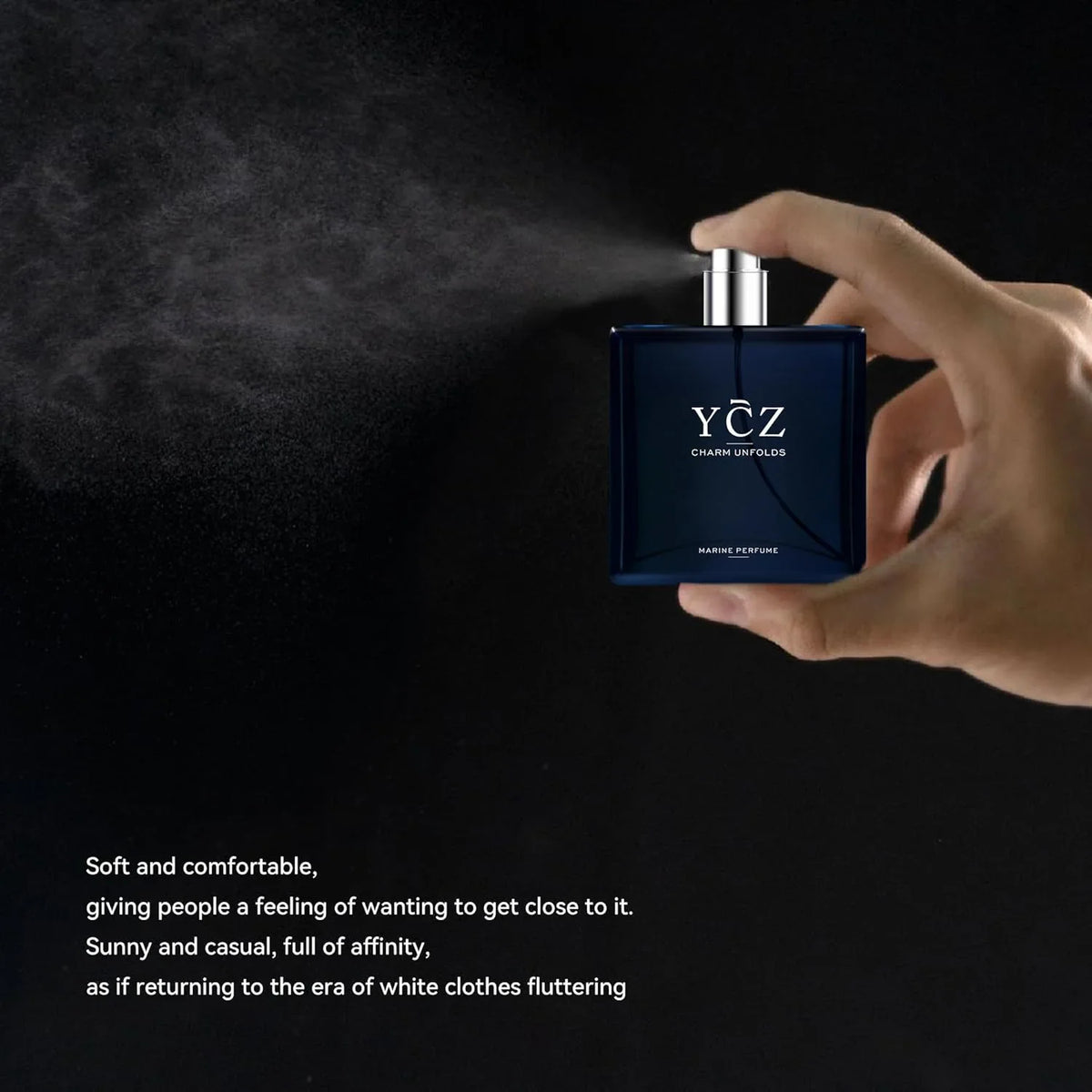 Perfume2026 Edition 50ml Unisex Marine Fragrance Long Lasting Woody Ocean Scent Gift Idea Fall
