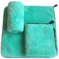 Microfiber2025 Edition Car Towel 38x38cm Deluxe Coral Fleece Ultra Absorbent Drying Cloth for Car Detailing TikTok Viral Fall