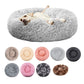 Bed Pet Round Plush Bed Winter Warm 2026 Washable Cozy Comfort For Pets
