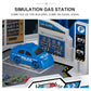 Garage Multi-Storey Racing Track with Cars - Interactive Parking Toy for Boys