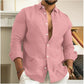 Variant image for Lightweight Linen Beach Shirt for Men, Breathable Summer Casual Wear, Relaxed Fit, Available in White, Light Blue, Beige-41