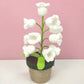 Lily Knitted Of The Valley Cotton Rope Pot Lamp Cozy