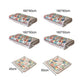 Cotton Sofa Cover Bohemian Plush Anti-Slip Thickened Floral Cushion Protection