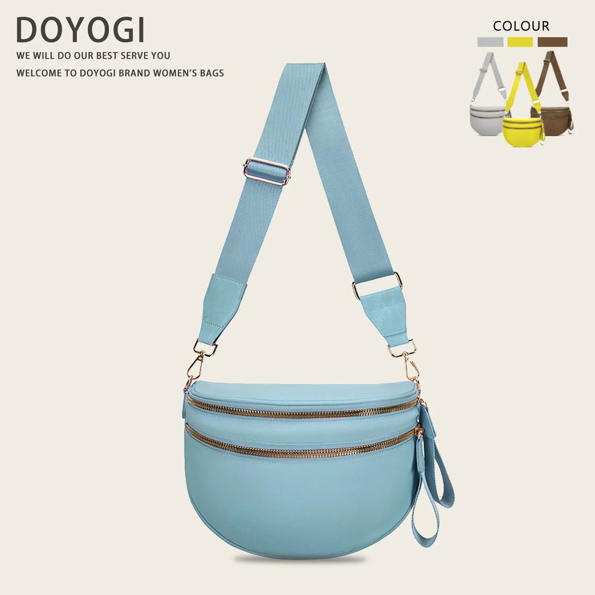 checkered nylon, box shape, travel and daily use – Multi-Use unisex crossbody bum bag