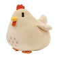 Adorable Plush Chicken Pillow Toy - 20cm (7.8 inch) Plush Stuffed Animal for Kids