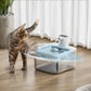 Water Cat Fountain 2.5L Stainless Steel Automatic Sensor Dispenser Cordless 4000mAh Battery Fall 2025 Healthy Hydration
