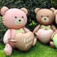 Bear 3D Balloon Foil Lying Cartoon Heart Design Birthday Party And Valentine Decor 2026 Gift