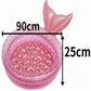 Variant image for Inflatable Mermaid and Dinosaur Swimming Pool for Kids, Durable PVC, Multiple Sizes 90CM-150CM, Fun Outdoor Summer Activity-12