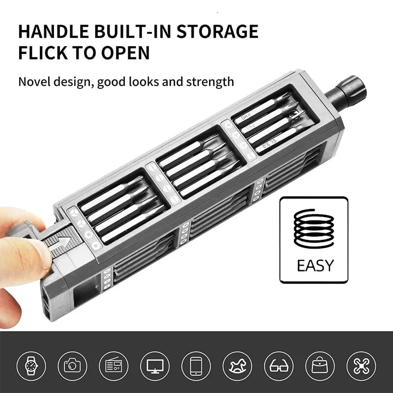 Accurate Screwdriver Kit Magnetic Electronics Repair Kit With Torx And Phillips Bits For Phones Fall 2025 Gift Idea