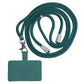 Flexible Detachable Phone Lanyard with Card Holder & Carabiner - 13 Colors, Nylon Strap Accessory