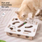 Puzzle Cat Toy Box With Ball Suede Felt Indoor Cat Exercise Entertainment Eco Friendly Gift 2026 TikTok Viral