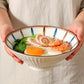 Bowl Ramen 8 Inch Porcelain Japanese Noodle Bowl Large