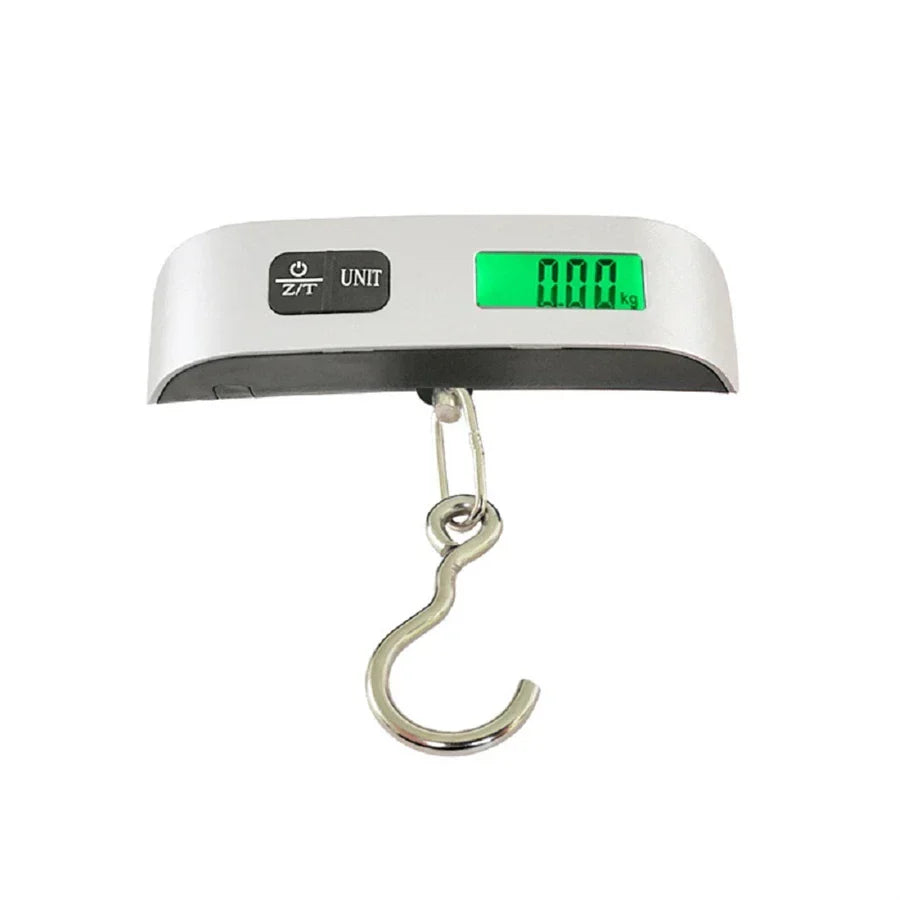Luggage2026 Edition Scale Size S Digital LCD 50kg 110lb Hanging Travel Weighing Scale Travel-Friendly Travel Essential