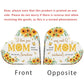 Mother's Day Gift Transparent Heart-shaped Decoration Plaque – Acrylic Heart Plaque