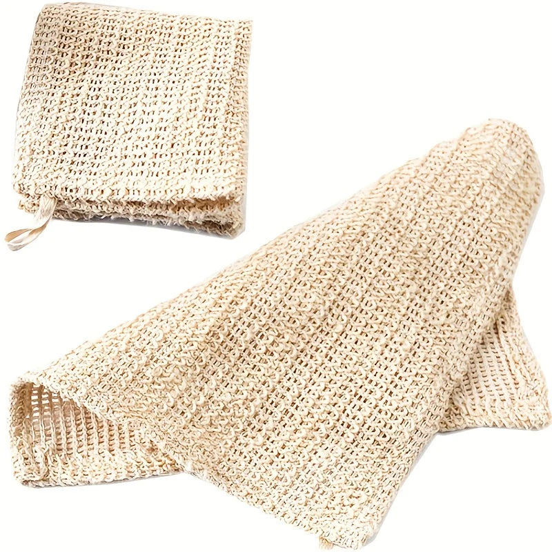 Exfoliating Towel Cotton Linen Bath Scrub Cloth Household Spa 2026 Gift Idea