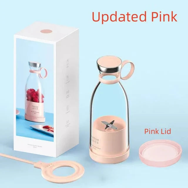 Travel-Friendly Blender 350ml Cordless USB Juicer Cup Travel Bottle Smoothie Extractor TikTok Viral Summer 2026 Gift