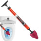 High2026 Edition Pressure Toilet Plunger Drain Clog Remover Device with Comfort-Grip Handle Unblocker for Sink and Toilet Spring