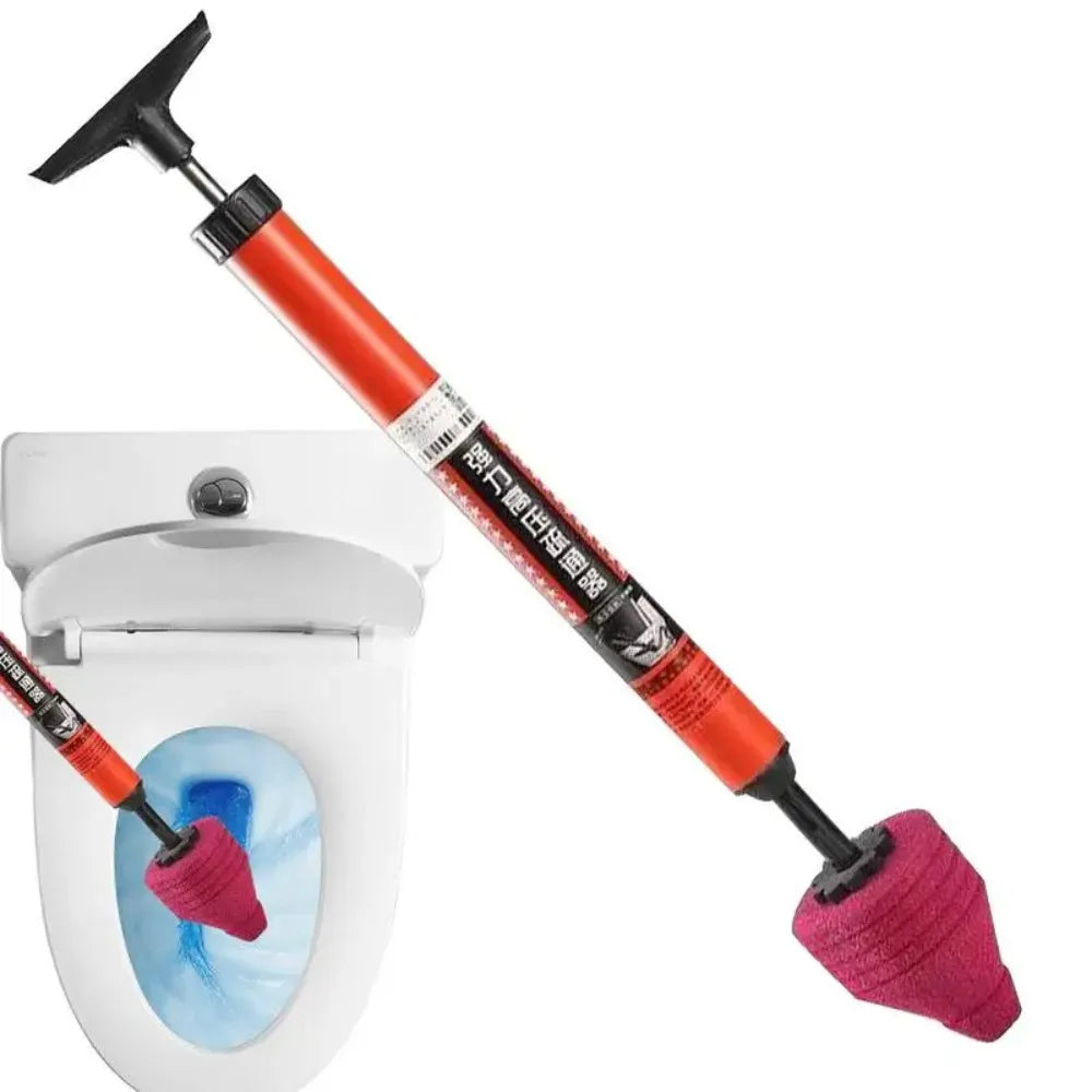 High2026 Edition Pressure Toilet Plunger Drain Clog Remover Device with Comfort-Grip Handle Unblocker for Sink and Toilet Spring