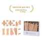 Beech Wood Train Track Kit - DIY Assembly Toy for Kids Eco-Friendly
