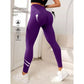 seamless, butt-lifting, for gym & yoga – Compressive high-waist women's 3D leggings