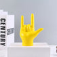 Sign Language Hand Statue 19.5cm Resin Figurine Household Decor Fall 2025 Meaningful Gift Desk Accent