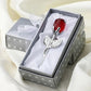 Figurine Rose Gift For Valentine's Day 2026 Elegant Keepsake Wedding Decor
