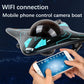 WiFi Mini RC Speedboat with Underwater Camera - Real-Time Transmission, 15m Range, Great for Kids' Christmas Gifts