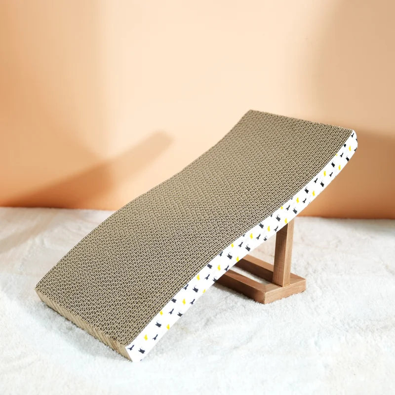 Cat Cardboard Scratching Board Mat Box for Indoor Cats