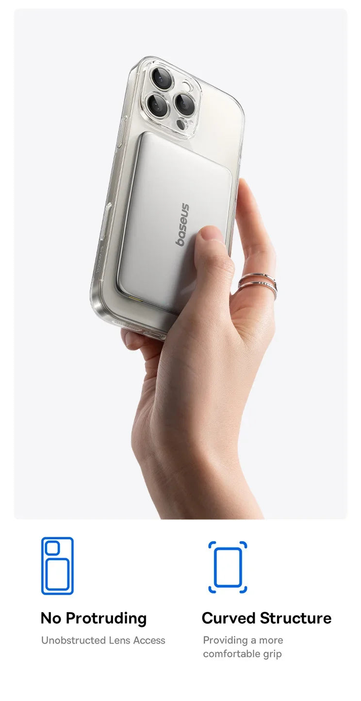 Card-Sized 10000mAh PD 27W & 5000mAh PD 20W Cordless Charging 2026 – Ultra-Slim Magnetic Power Bank
