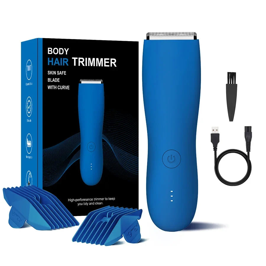 Body Groomer Water-Resistant Dual Head Motor-Driven Shaver With LED Light Foil Blades TikTok Viral Spring 2026 Gift