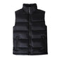 Light Men's Puffer Vest - Slim Stand Collar, Quilted