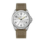 Field Rugged Watch 42mm Fabric Strap Military Analog 30M