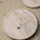 Tray Vanity Travertine Stone Minimalist Marble Style Tray Beige Organizer Fall 2025 Coffee Table Decor Gift