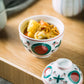 Hand Painted Japanese Ceramic Lidded Dessert Bowls Kit