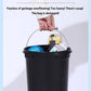 Induction Automatic Trash Can Round Kitchen Bin 24x40cm