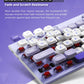 Cordless Low Profile Mechanical Keyboard 98 Keys PBT