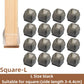 Floor Protectors Chair Feet Leveling Mat 2026 – Silicone Anti-Slip Furniture Leg Pads 16-Pack